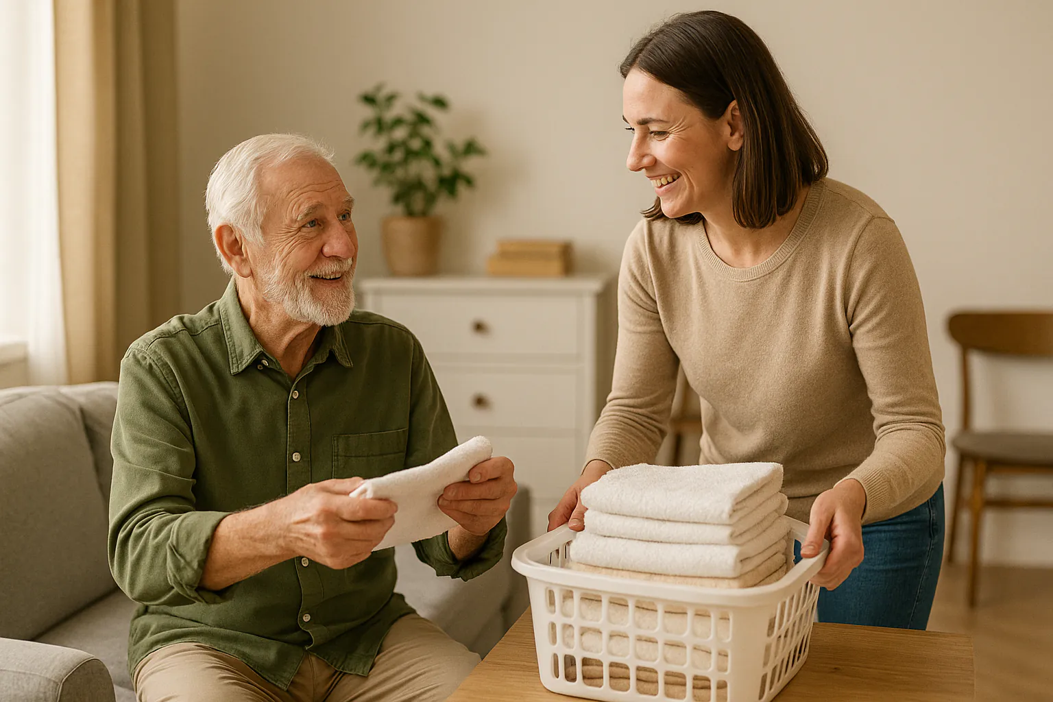 Flexible Betreuung für Senioren